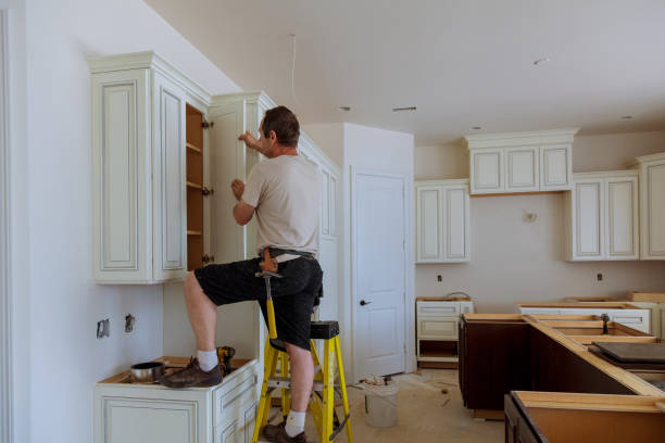 Open concept kitchen conversion in Point of Rocks by JMT Kitchen Cabinet